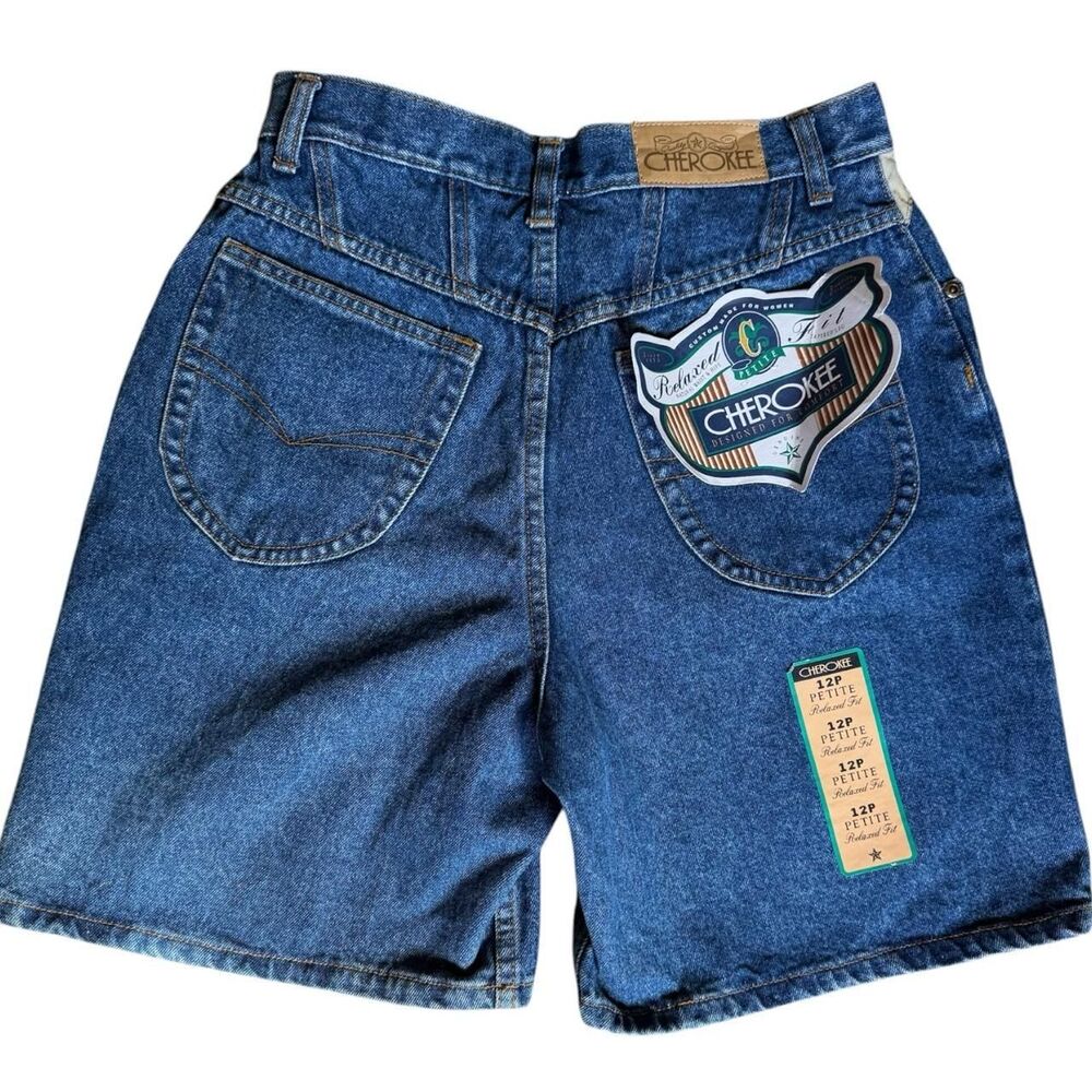 Cherokee Women's Blue and Navy Shorts